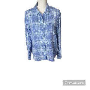 Rails Astrid Cali Blues Button Up Flannel. Size M.